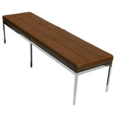 Double Length Bench by Florence Knoll