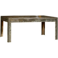 Riveted Industrial Table