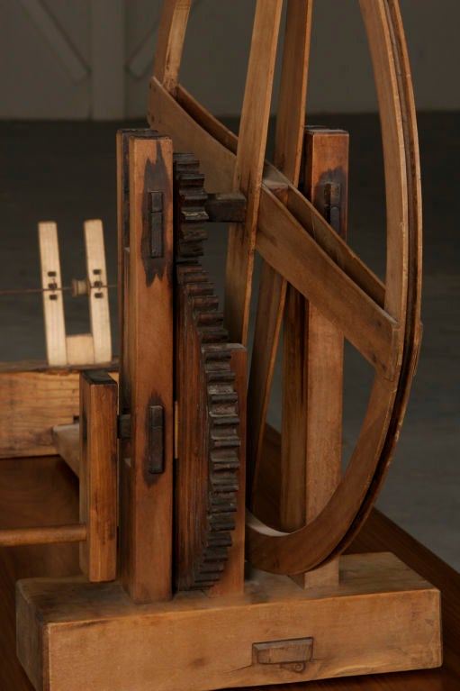 Asian Charkha/Quill Spinning Wheel.