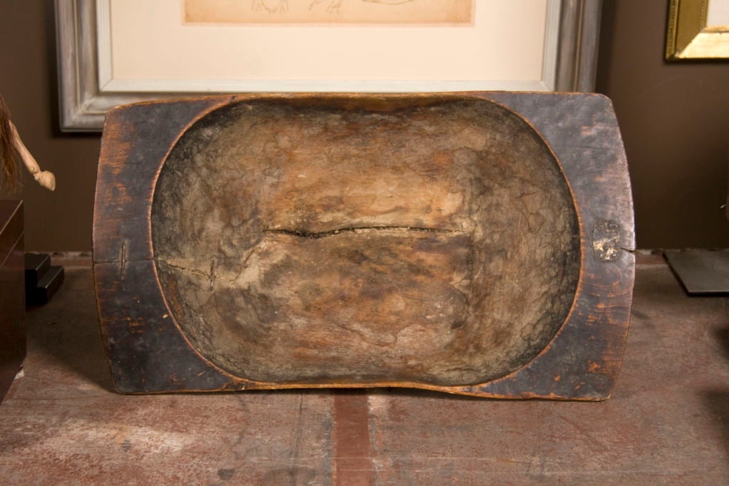 Primitive Carved Wooden Bread Troughs In Excellent Condition In San Francisco, CA
