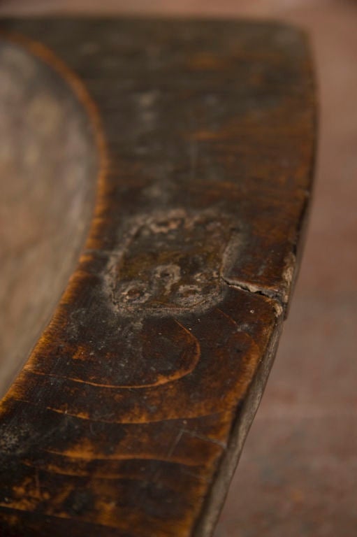 Primitive Carved Wooden Bread Troughs 4