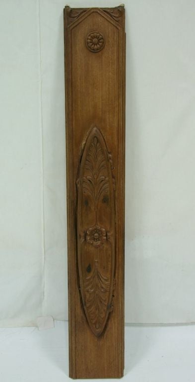 20th Century Dated 1920 Walnut Carvings from a French Boulangerie