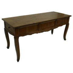 18th Century French Cabriole Leg Cherry Table