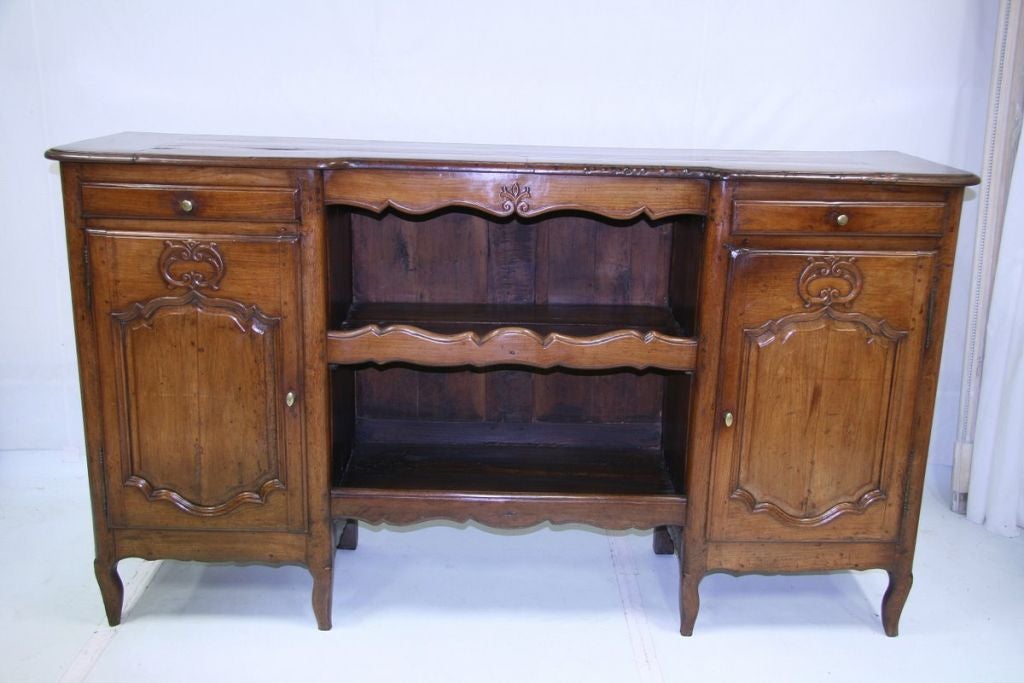 Rare Cherry 18th Century French  Buffet
(also server, cabinet,sideboard, enfilade, argentier)