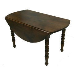 19th Century Louis Philippe Walnut French Table