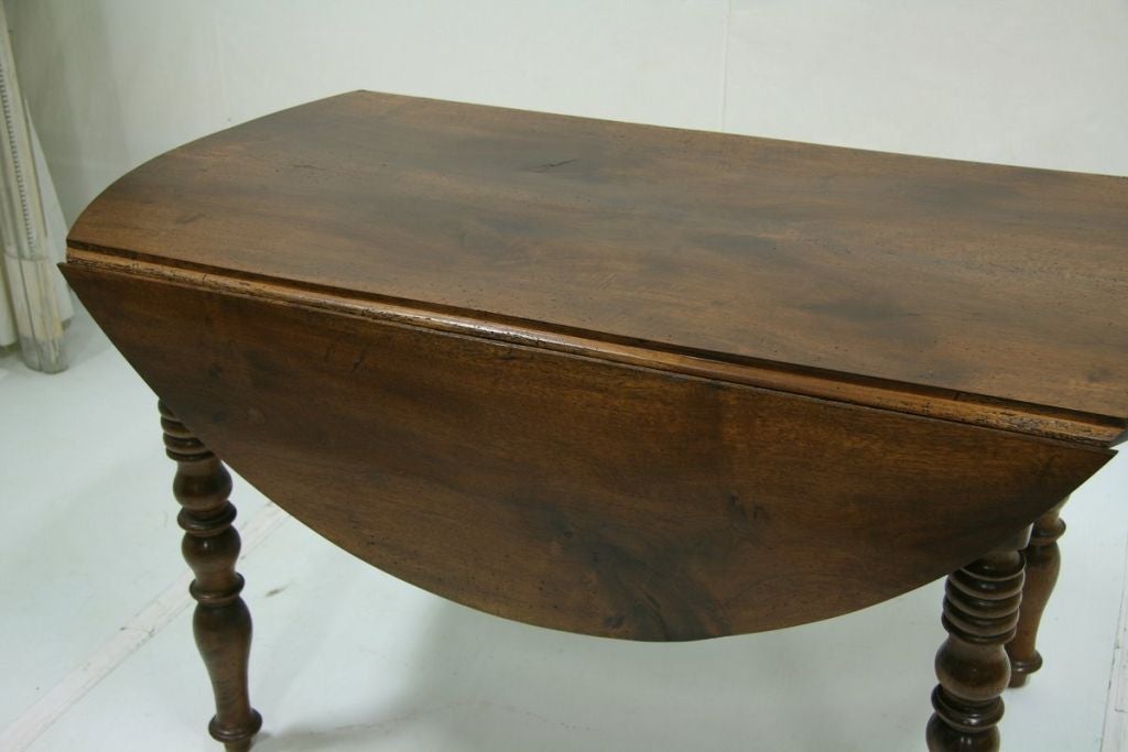 19th Century Louis Philippe Walnut French Table 6