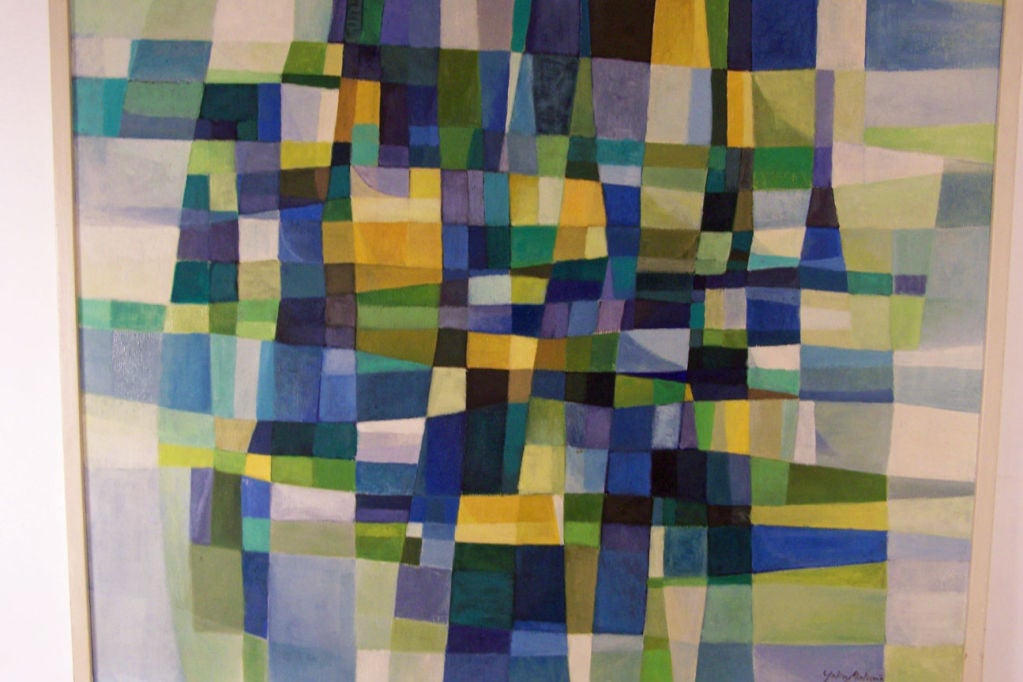Abstract Painting by Yoko Matsumoto