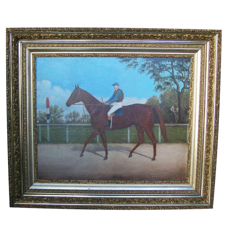 Jockey Painting - 36 For Sale on 1stDibs