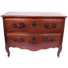 19th Century French Walnut Chest of Drawers 8