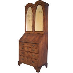 English Bonnet Top Secretary Desk