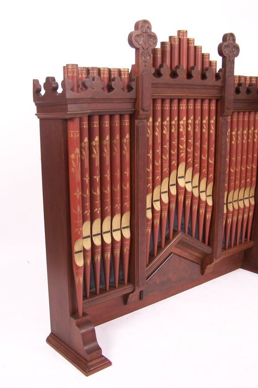 wood organ pipes