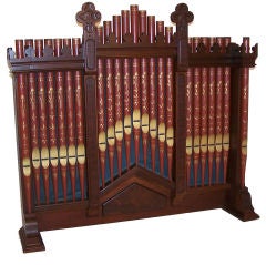 Antique Victorian Faux Organ Pipes