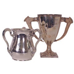 Large Sterling Silver Trophy Cups