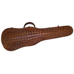 Antique Aligator Violin Case