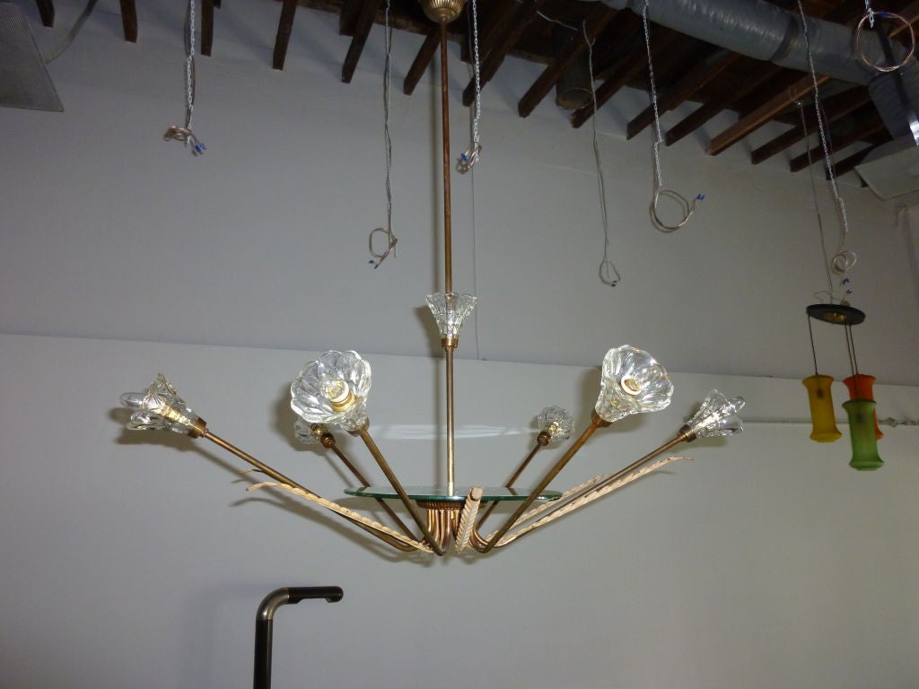 Italian chandelier In Excellent Condition In Los Angeles, CA