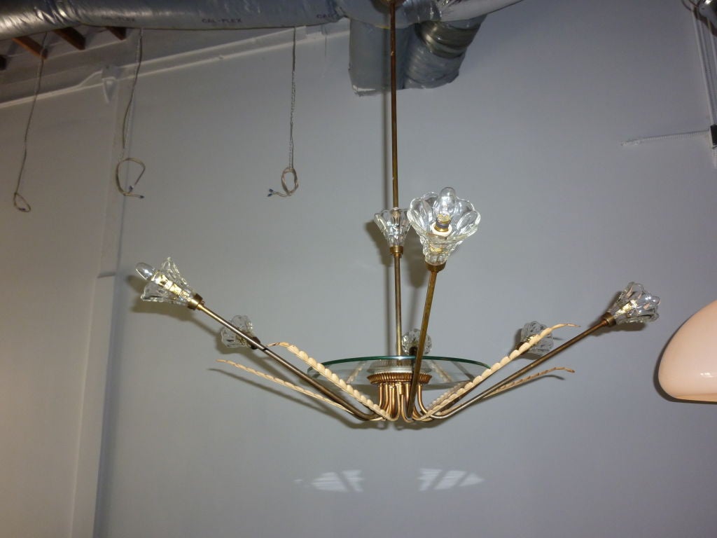 Mid-20th Century Italian chandelier