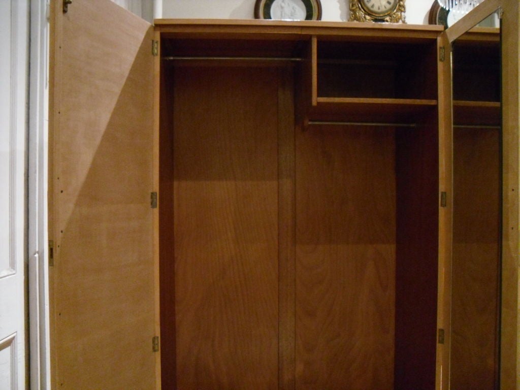 British Gerald Summer Sycamore Wardrobe