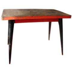 Prouve style metal table
