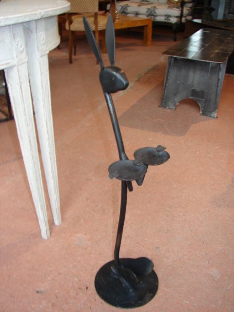 Bunny jack rabbit ash stand