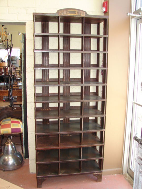 Steel shelving unit by Strafor