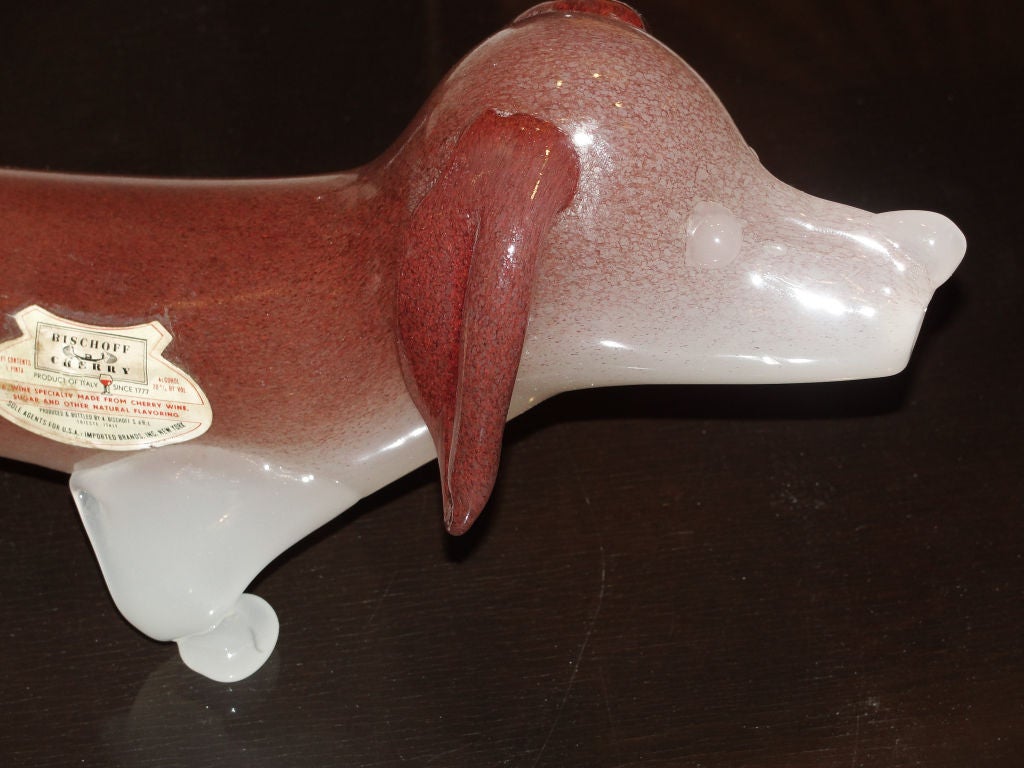 Venetian - Murano glass dachshund