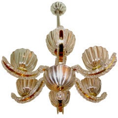 Magnificent early Barovier Murano chandelier