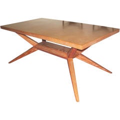 Dynamic 50's dining table by Romweber