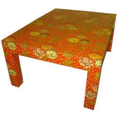 Low Floral Table
