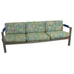 Midcentury American Chrome Sofa