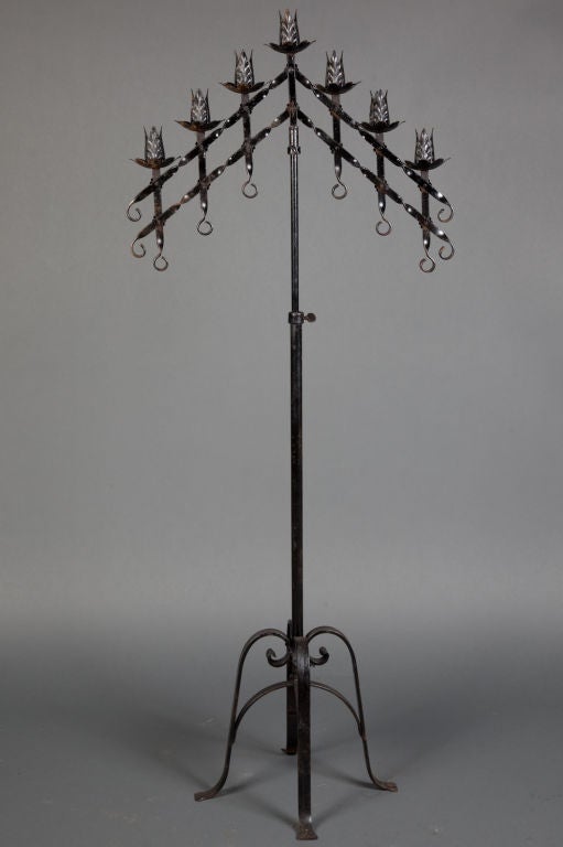Cast Iron Candelabras at 1stDibs
