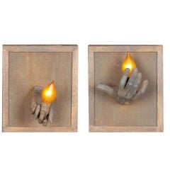 Pair of Handy wall sconces
