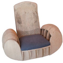 Corrugated Cardboard Rocking Chair