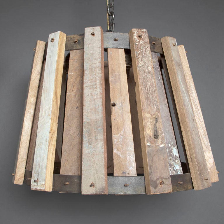 Fruit Basket Hanging Light