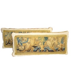 Pair of Flemish Tapestry Pillows