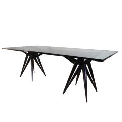 60's Italian Dining Table in the Style of Ico Parisi