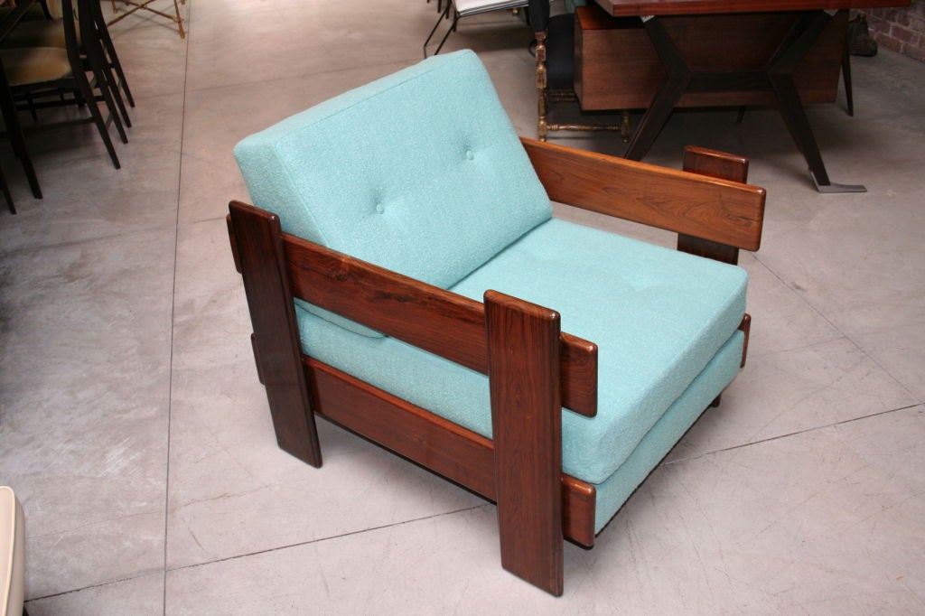 Pair of 70's Jacaranda Club Chairs