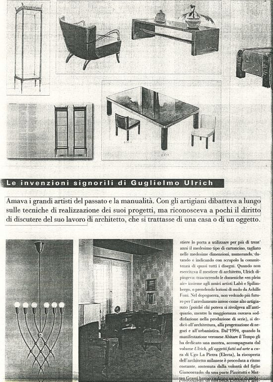 Milieu du XXe siècle Paire de lustres à suspension en laiton des années 1940 par Guglielmo Ulrich en vente