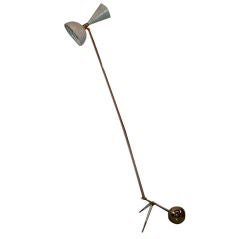 60's Rare Stilnovo Floor Lamp