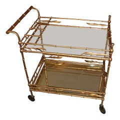 40
s Italian Gilded Bar Cart