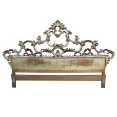 50's Kargis Guilt Wood Head Board