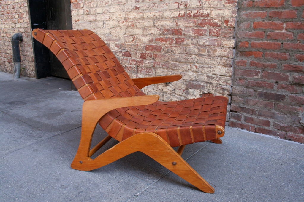 50's chaise lounge by Jose Zanine Caldas from his famous 