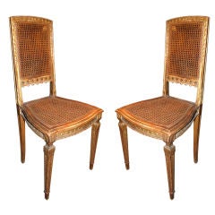 Pair of  Louis XVI Chairs