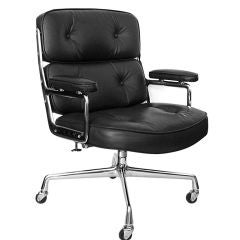 Eames Time Life Executive Office Chair in Original Leather