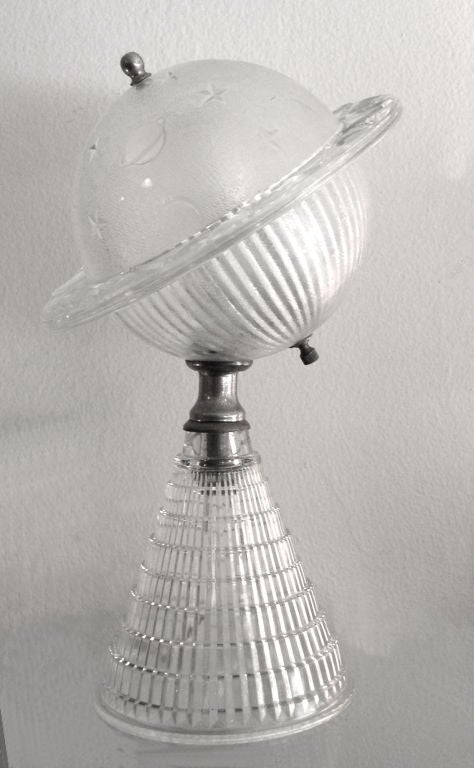 1939 worlds fair saturn lamp