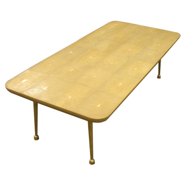 Shagreen Cocktail Table