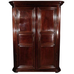 Antique French Mahogany Armoire