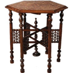 A Small Middle Eastern Occasional Table