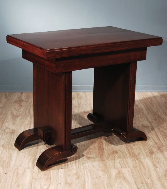 An Art Deco Mahogany Table