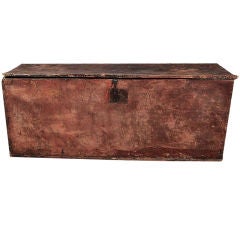 Italian Painted Wooden Chest