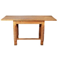 French 40's Oak Console